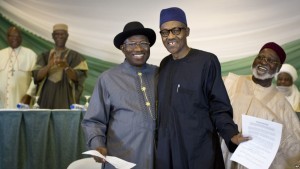 Buhari and Jonathan