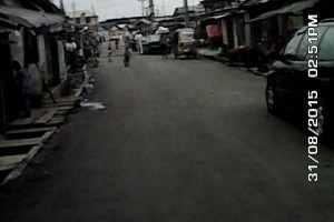 Akinlabi Street wearing a new look after its completion on Saturday