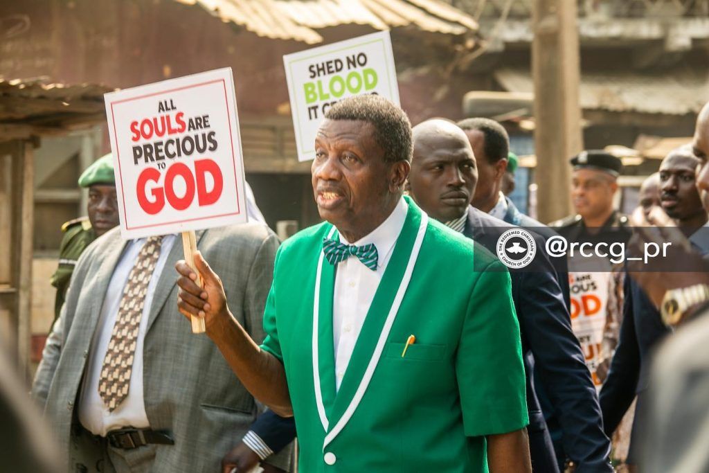 RCCG dismisses claims of political bias, says Adeboye has remained apolitical