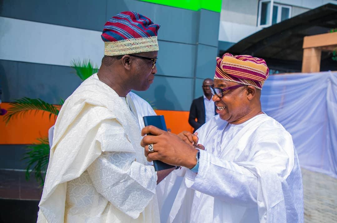 Benedict Alabi and Bola Oyebamiji