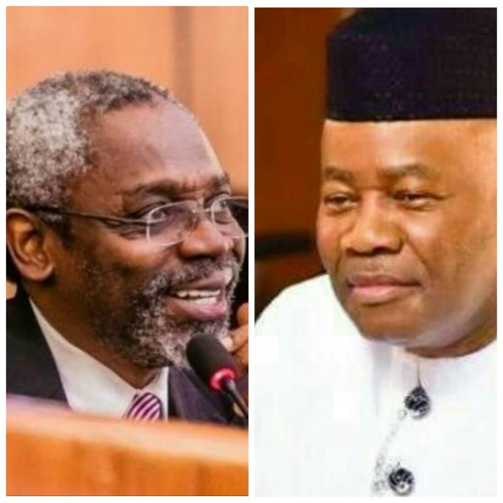 Femi Gbajabiamila and Godswill Akpabio