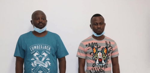 The fraud suspects