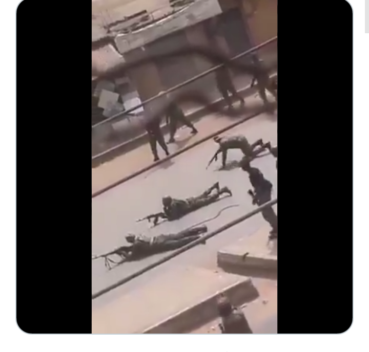 Soldiers fire shots in Orlu