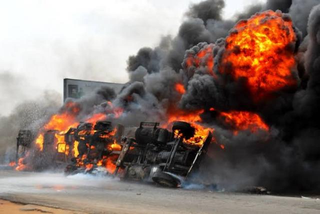 JUST IN: Many feared killed, homes burnt as petrol tanker explodes in Lagos