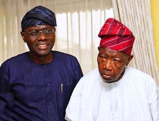 Sanwo-Olu and Lateef Jakande