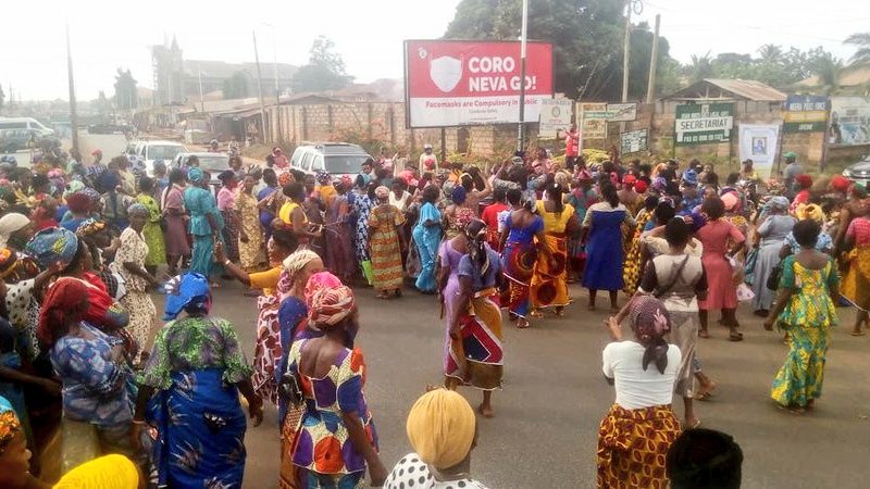 Protesting Edo women ask herders to leave