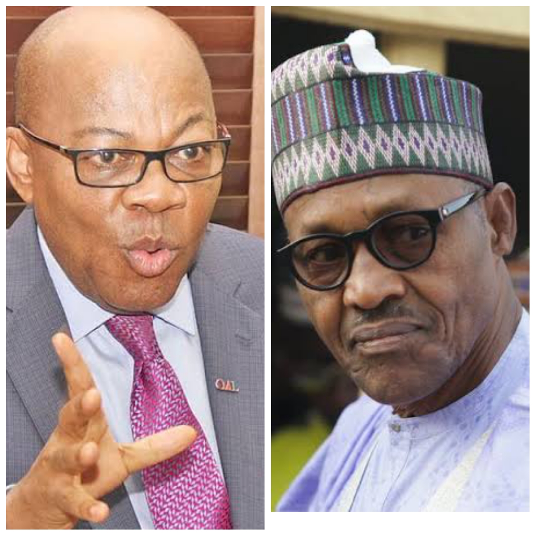 Olisa Agbakoba and Muhammadu Buhari