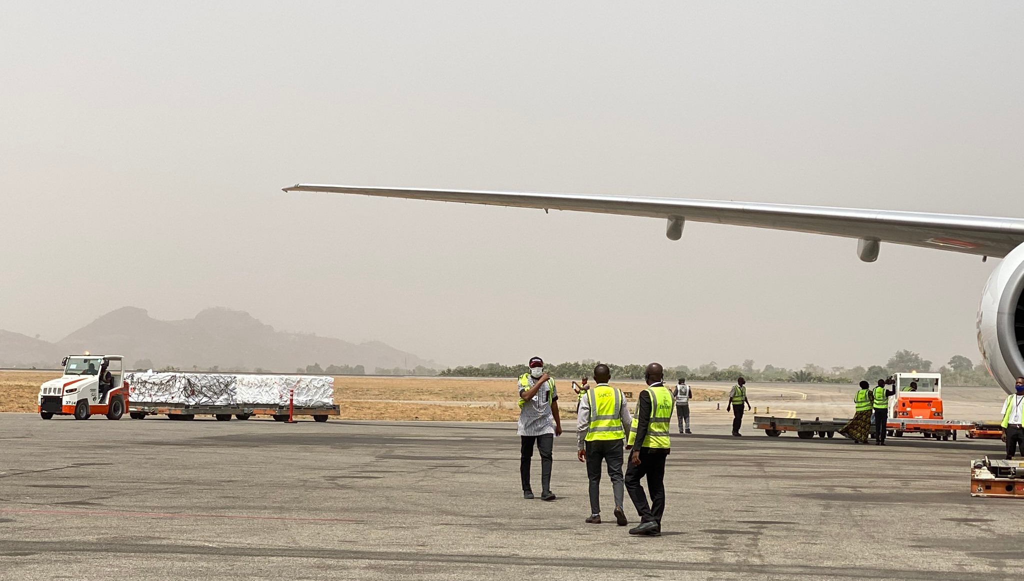 Oxford/ AstraZeneka Covid-19 vaccines arrive Nigeria