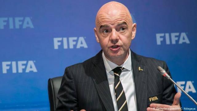 FIFA president, Giovanni Infantino