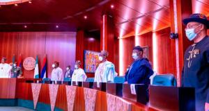 President Buhari with state governors