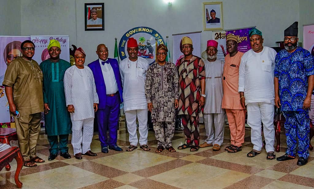 Opomulero drums support for Gboyega Oyetola