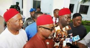 BREAKING: Abaribe pulls out of Abia PDP governorship primary 