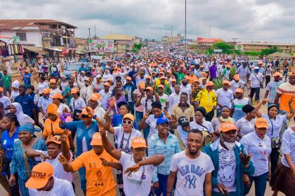 Osun Youth rally for Oyetola