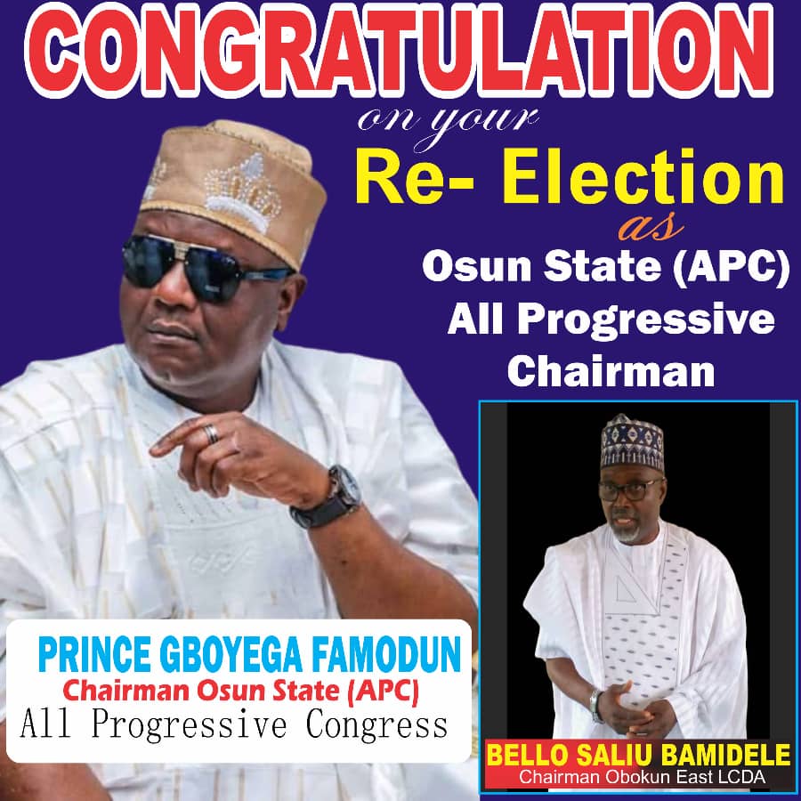 Prince Gboyega Famoodun, Osun APC chairman