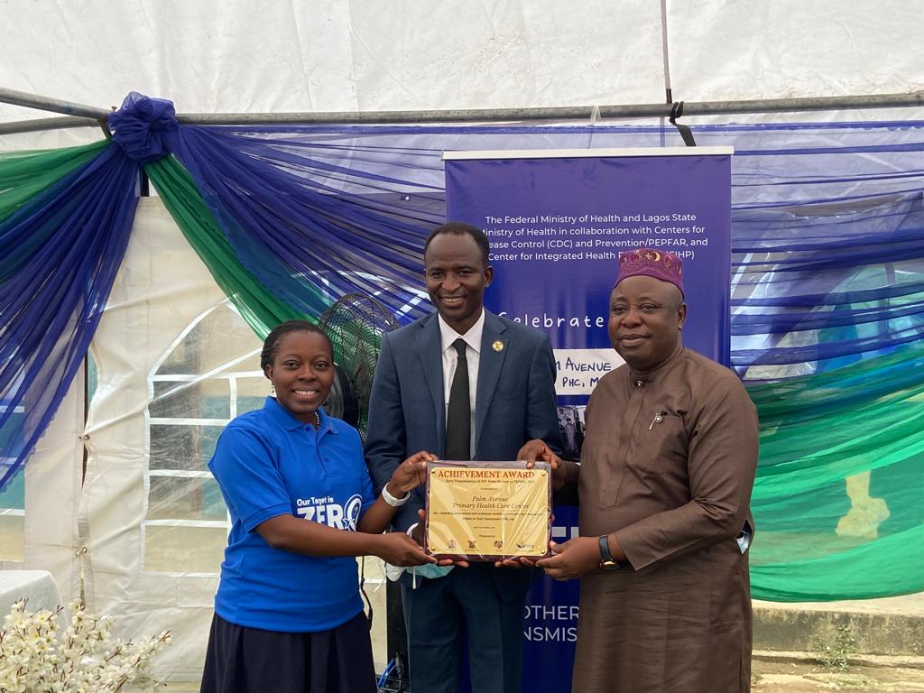 United States Centers for Disease Control and Prevention (CDC) Team with Lagos State Commissioner for Health Prof. Akin Abayomi.