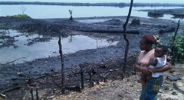 Oil spill in Niger Delta