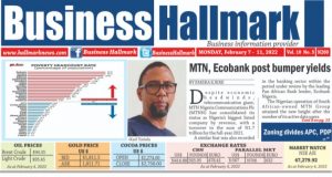 Business Hallmark Newspaper