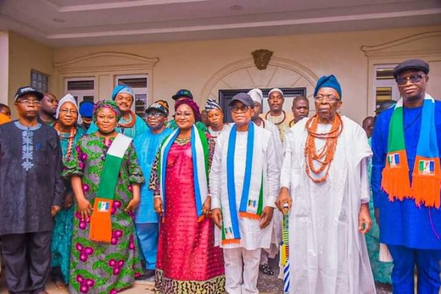 Osun 2022: We're resolute about your second term in Ijeshaland - Owa Obokun tells Oyetola