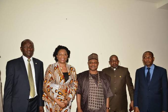 Chidinma Osuji, second from left
