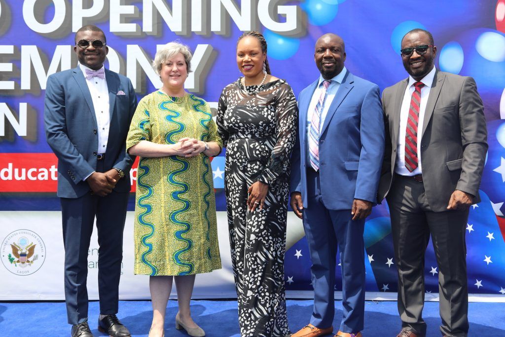 US Ambassador, Leonard Opens American Corner in Ikeja, Celebrates Strong U.S.-Nigeria Bilateral Ties