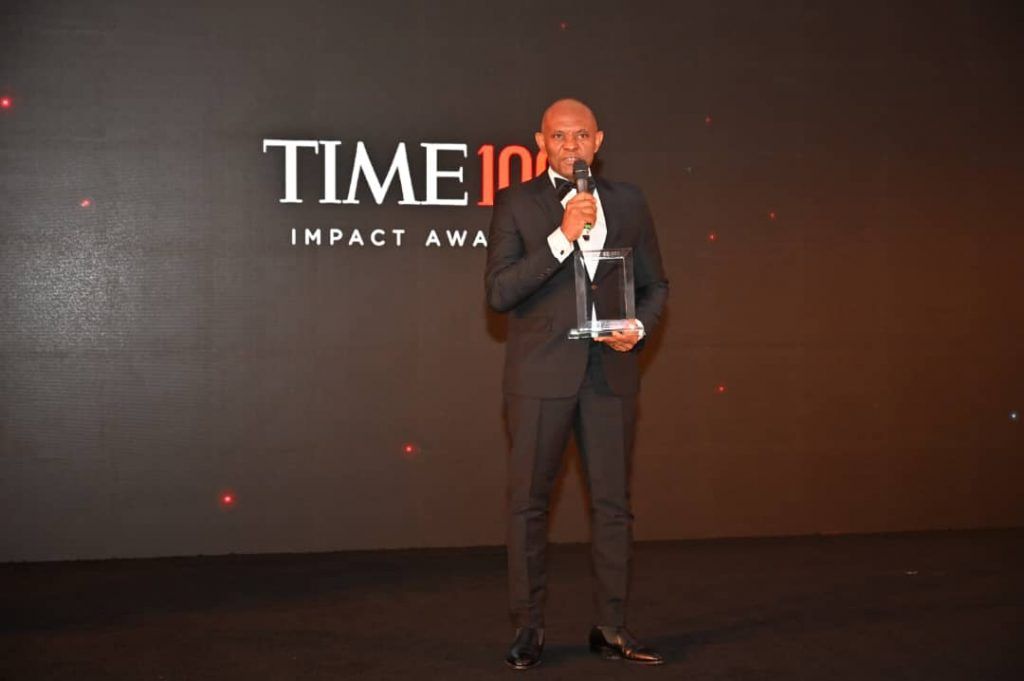 Tony Elumelu wins TIME100 awards in Dubai