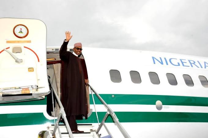 President Buhari departs Nigeria for medicals in London