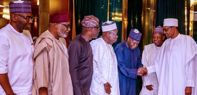 We mustn't let PDP lay its dirty hands on govt and take Nigeria to Stone Age - Buhari to APC govs