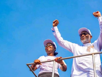 'Ada Owerri'- Akeredolu celebrates wife on 41st marriage anniversary, backs her senatorial ambition