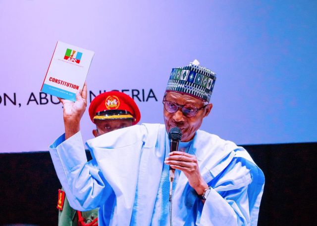 Vote APC again in 2023 for continuity, Buhari tells Nigerians