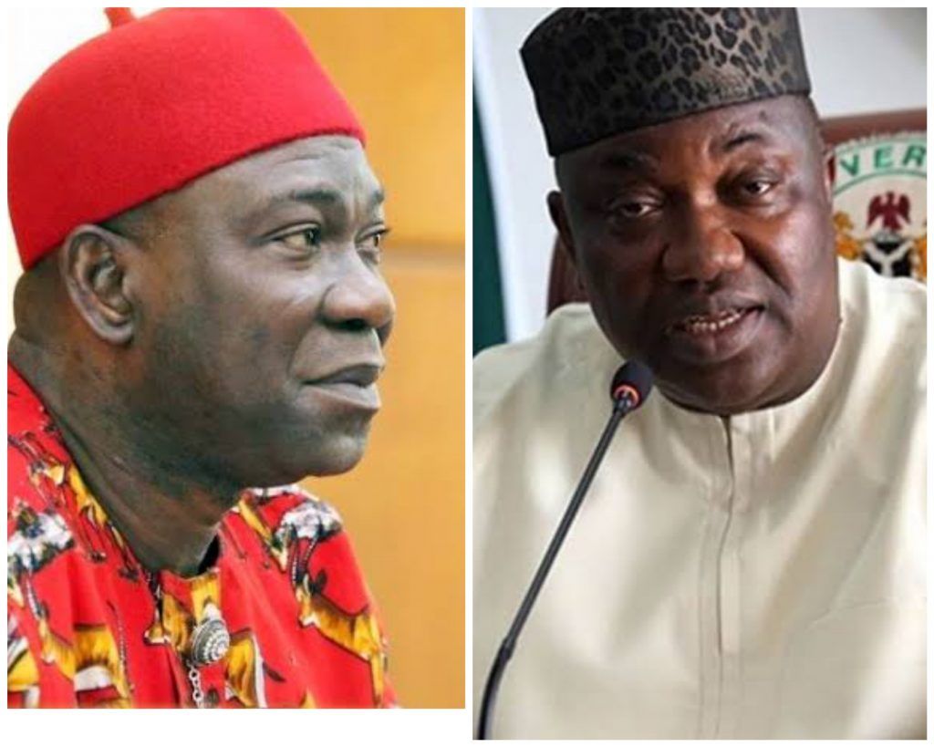 Enugu PDP: Ugwuanyi, Ekweremadu brace for final showdown