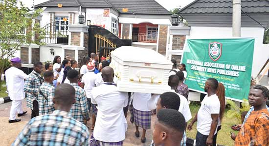 Carnival in Ikwuano as top lawyer, Monday Ubani, buries father