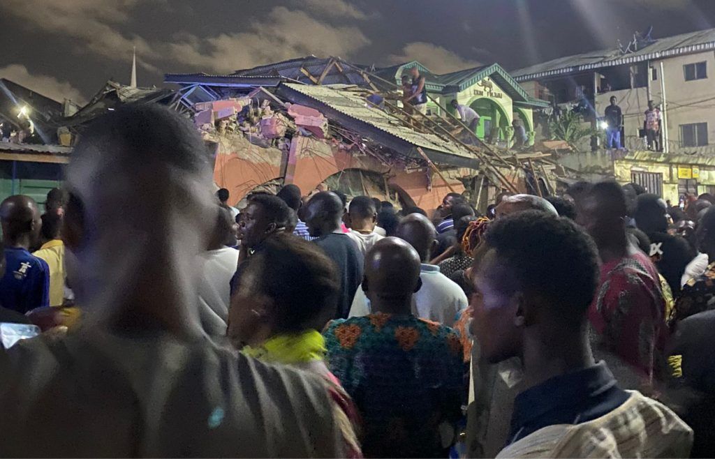Lagos building collapse death toll rises to eight