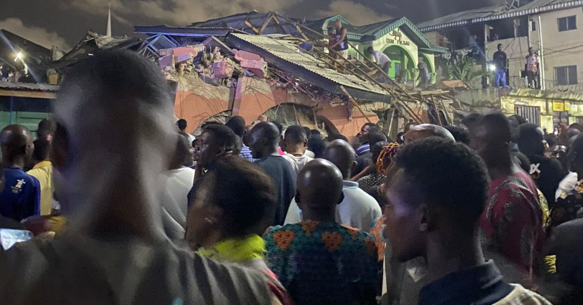 Lagos building collapse death toll rises to eight