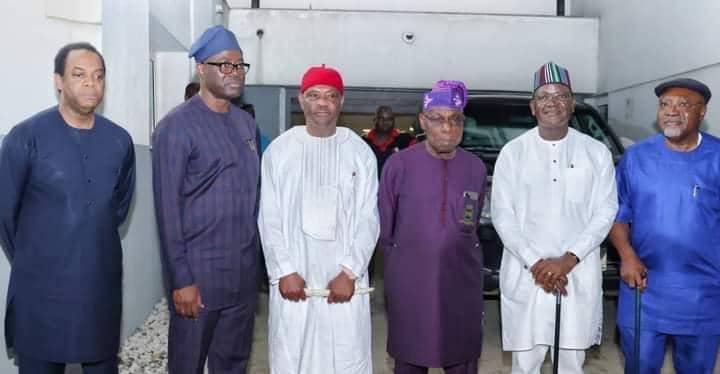 2023: PDP governors meet Obasanjo behind closed doors