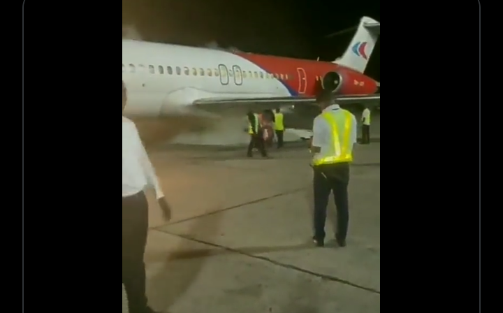 Fire guts Dana aircraft tyres in Port Harcourt, 50 passengers rescued