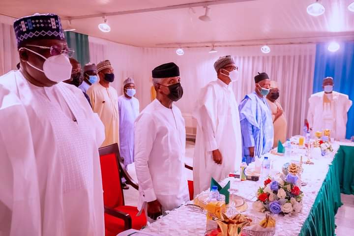 JUST IN: Chose consensus candidate from among you - Buhari tells APC presidential aspirants