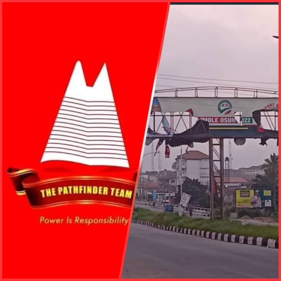 Osun 2022: Group condemns destruction of Adeleke's billboard, calls for IGP's intervention