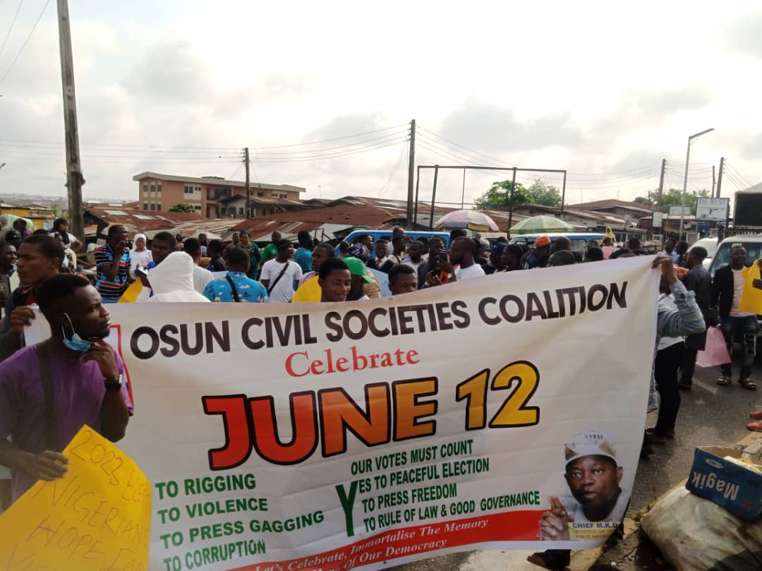 Democracy Day: Osun Civil Societies Coalition seeks security, free, fair elections