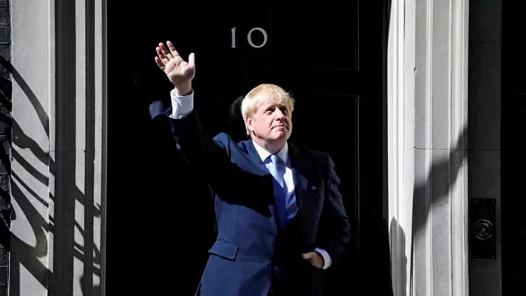 JUST IN: Boris Johnson officially announces his resignation as British Prime Minister