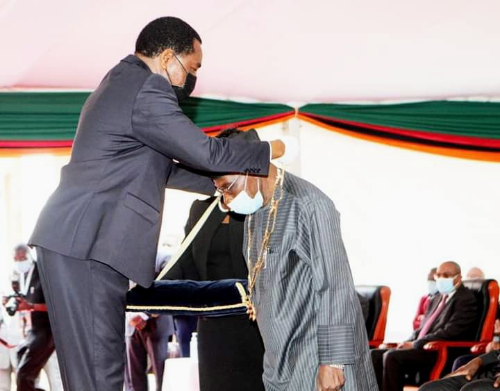 Obasanjo gets Zambia’s highest honour
