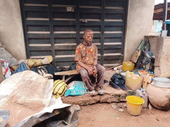 Nollywood actor, Kenneth Aguba reportedly homeless (Photos)