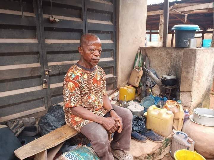 Nollywood actor, Kenneth Aguba reportedly homeless (Photos)