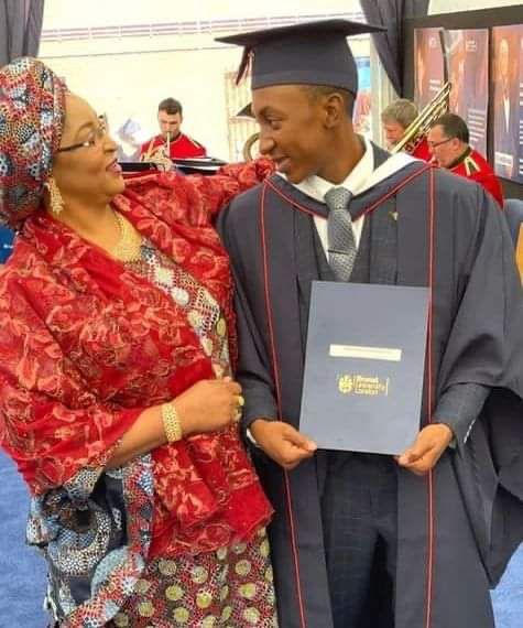 PHOTOS: Jigawa gov's son celebrates graduation from UK university amid ASUU strike 