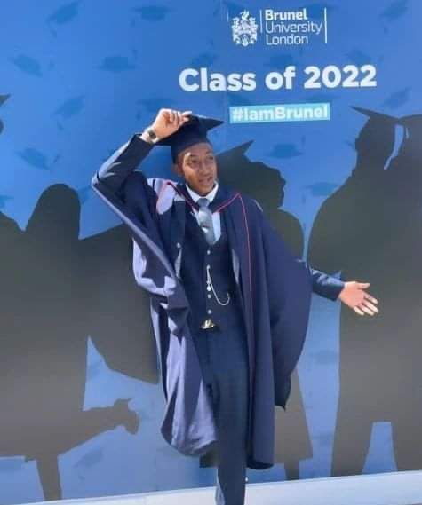 PHOTOS: Jigawa gov's son celebrates graduation from UK university amid ASUU strike