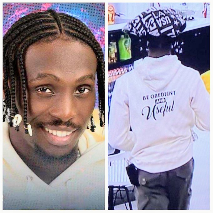 BBNaija: Nigerians react as Eloswag wears "Obedient' shirt