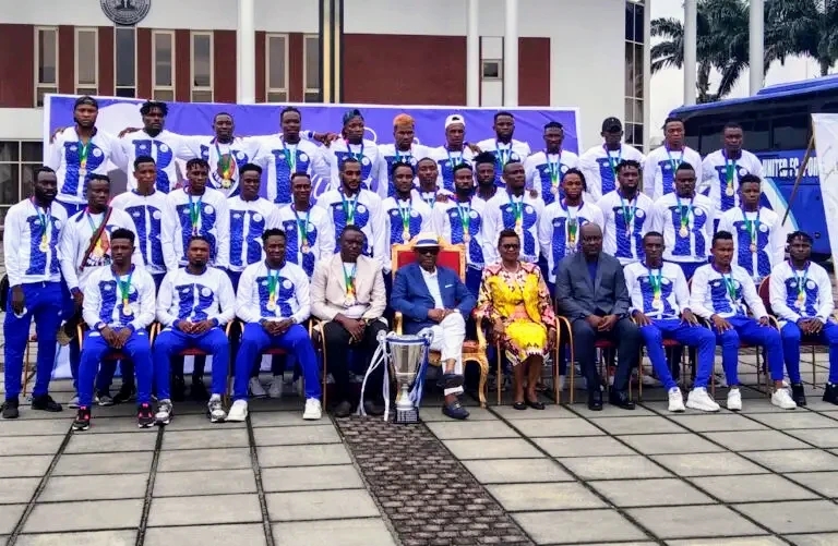 Rivers United players get N12m each from Wike for winning NPFL