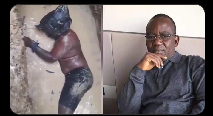 VIDEO: Jonathan's cousin begs for his life as abductors dump him in waterlogged grave