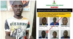 NDLEA arrests suspected terror suspect who fled Kuje prison