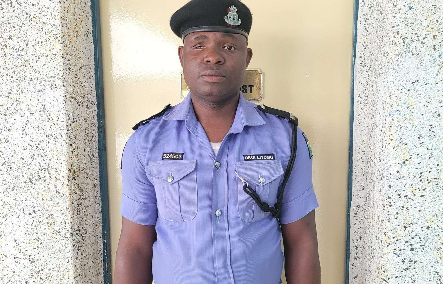 Okoi Liyomo, police officer caught flogging man with cutlass to face trial - IGP