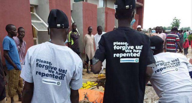 'Please forgive us' - Repentant terrorists beg Borno residents